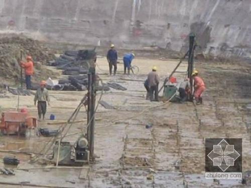 泉州我公司承建北京房山区水池地基注浆加固工程